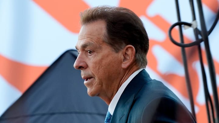 Former Alabama football coach Nick Saban Former Alabama football coach Nick Saban