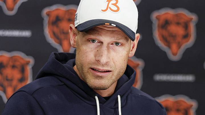 Chicago Bears head coach Ben Johnson