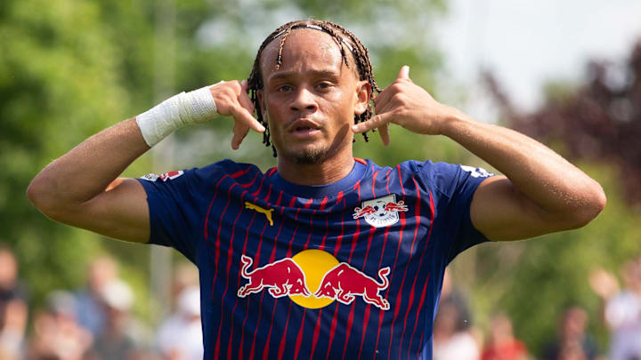 Xavi Simons is currently taking part in pre-season with RB Leipzig.
