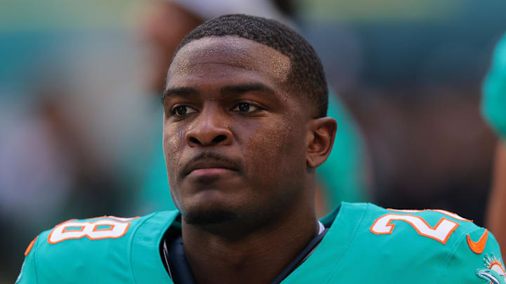 Miami Dolphins running back De'Von Achane