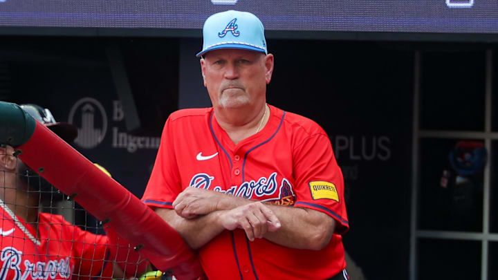 Snitker might as well have fun with the fact it's not technically over for the Braves