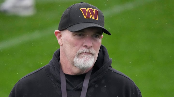 Washington Commanders head coach Dan Quinn