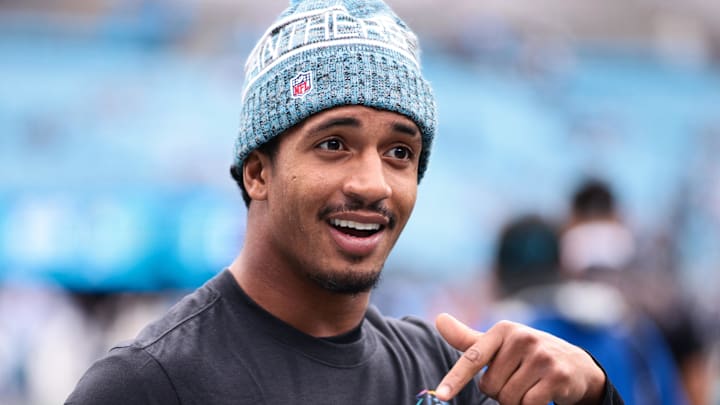 Carolina Panthers running back Chuba Hubbard