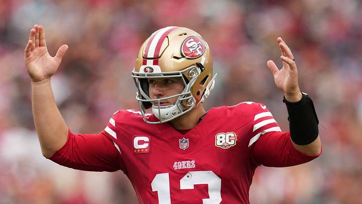 San Francisco 49ers quarterback Brock Purdy