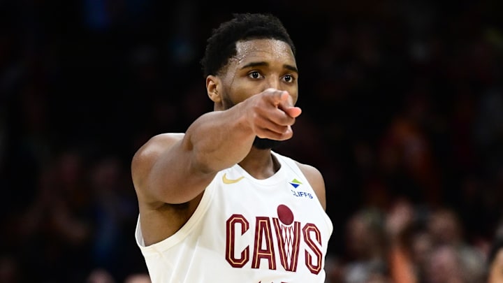 Cleveland Cavaliers guard Donovan Mitchell Cleveland Cavaliers guard Donovan Mitchell