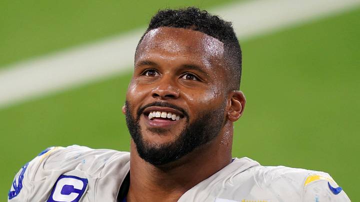 Los Angeles Rams defensive lineman Aaron Donald.