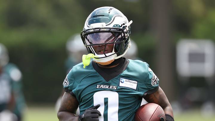 Philadelphia Eagles receiver Hollywood Brown Philadelphia Eagles receiver Hollywood Brown