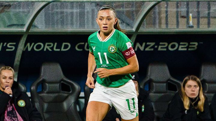 Katie McCabe scored the Republic of Ireland's first World Cup goal in their 2-1 loss against Canada