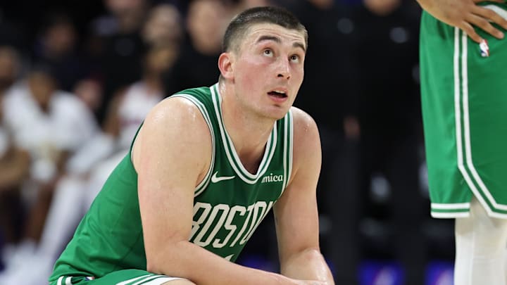Boston Celtics guard Payton Pritchard (11).