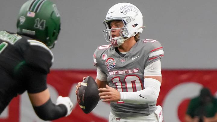 Quarterback Anthony Colandrea was a big star in the Mountain West Conference. How will that translate to the more-difficult Big Ten? Quarterback Anthony Colandrea was a big star in the Mountain West Conference. How will that translate to the more-difficult Big Ten?