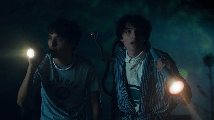 Finn Wolfhard and Billy Bryk in Hell of a Summer