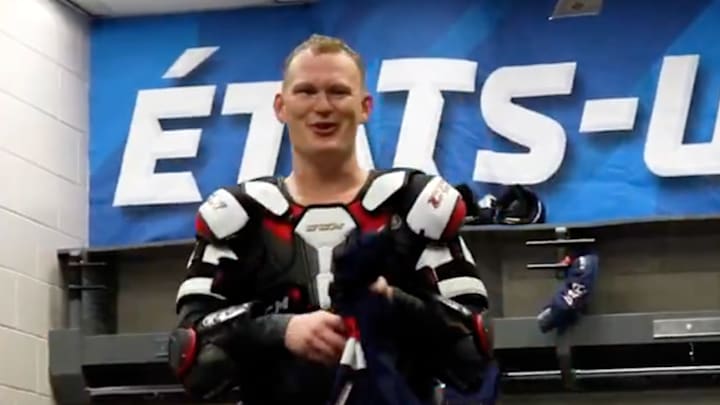 Team USA was locked in after its huge win over Canada on Saturday night.