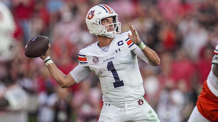 Payton Thorne and the Auburn Tigers will look to jettison the self-inflicted wounds that have torpedoed their season. Payton Thorne and the Auburn Tigers will look to jettison the self-inflicted wounds that have torpedoed their season.