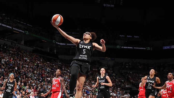 Lynx star rookie Olivia Miles was a spectacle on the soccer field, too, according to her high school soccer coach. Lynx star rookie Olivia Miles was a spectacle on the soccer field, too, according to her high school soccer coach.