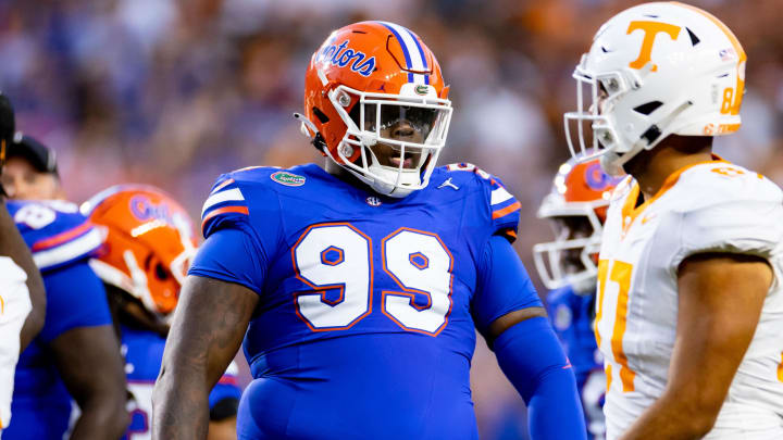 Florida Gators defensive lineman Cam Jackson Florida Gators defensive lineman Cam Jackson
