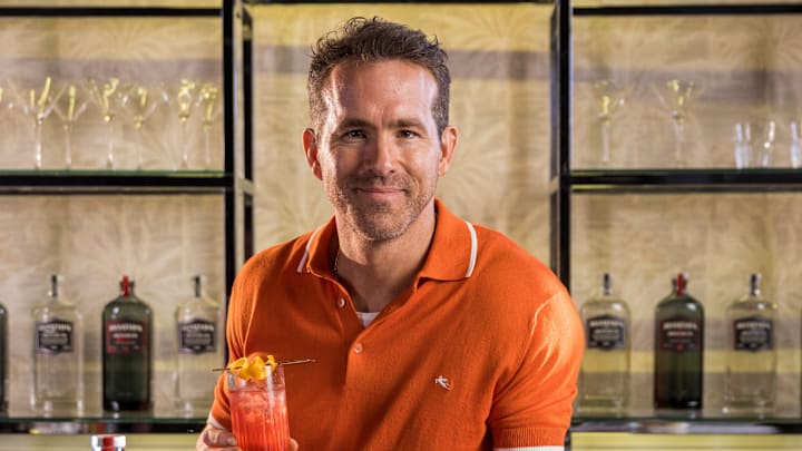 Ryan Reynolds shows off his Deadpool Vasectomy (the drink) 