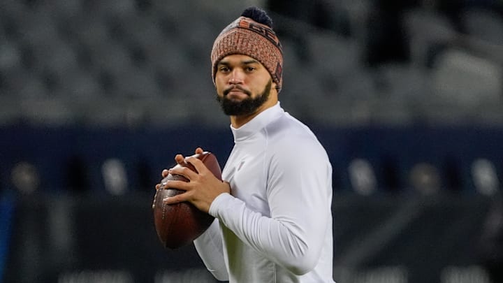 Chicago Bears quarterback Caleb Williams