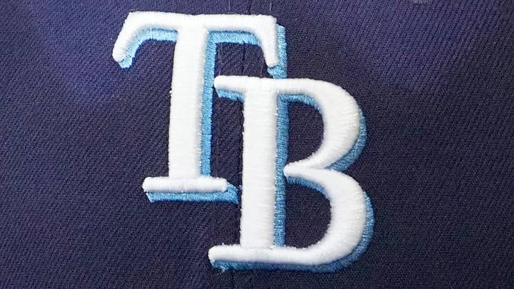 Mar 30, 2026; Milwaukee, Wisconsin, USA; A detailed view of the Tampa Bay Rays hat at American Family Field. Mandatory Credit: Michael McLoone-Imagn Images Mar 30, 2026; Milwaukee, Wisconsin, USA; A detailed view of the Tampa Bay Rays hat at American Family Field. Mandatory Credit: Michael McLoone-Imagn Images