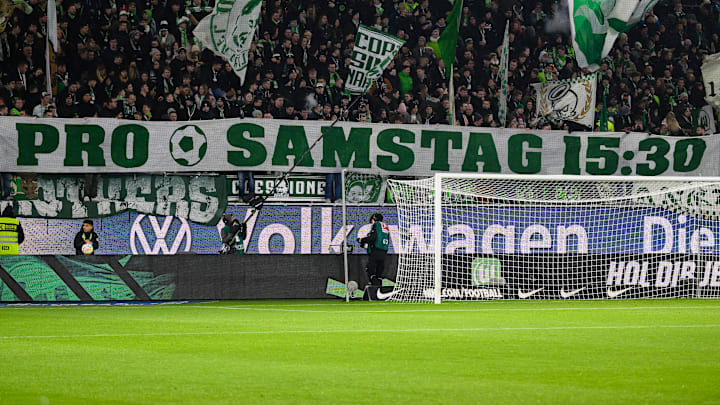 Im Spiel des VfL Wolfsburg gegen Union Berlin