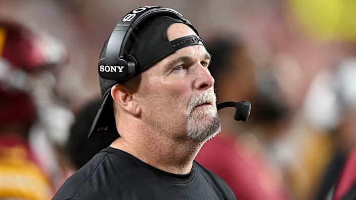 Washington Commanders head coach Dan Quinn Washington Commanders head coach Dan Quinn