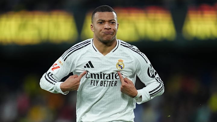 Kylian Mbappé tried to rally a comeback for Real Madrid in the Copa del Rey final.