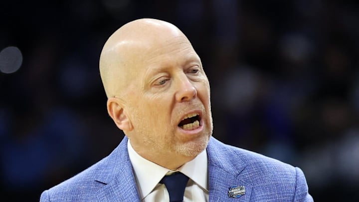 Mar 20, 2026; Philadelphia, PA, USA; UCLA Bruins head coach Mick Cronin reacts in the second half during a first round game of the men's 2026 NCAA Tournament at Xfinity Mobile Arena. Mandatory Credit: Bill Streicher-Imagn Images Mar 20, 2026; Philadelphia, PA, USA; UCLA Bruins head coach Mick Cronin reacts in the second half during a first round game of the men's 2026 NCAA Tournament at Xfinity Mobile Arena. Mandatory Credit: Bill Streicher-Imagn Images