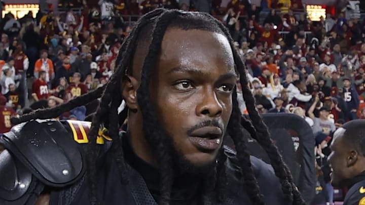 Washington Commanders wide receiver Noah Brown