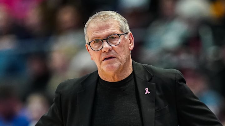 UConn Huskies head coach Geno Auriemma UConn Huskies head coach Geno Auriemma