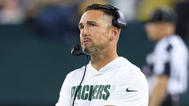 Green Bay Packers head coach Matt LaFleur