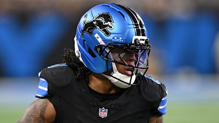 Detroit Lions running back Jahmyr Gibbs