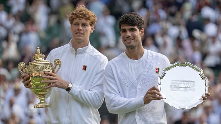 Jannik Sinner and Carlos Alcaraz seem to be the new faces of men's tennis.