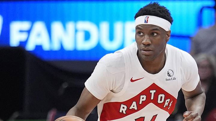 Ja'Kobe Walter, Toronto Raptors Ja'Kobe Walter, Toronto Raptors
