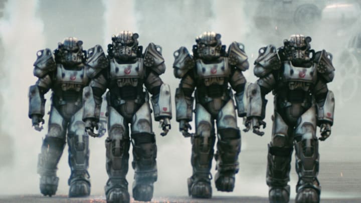 Power Armor Suits in “Fallout” Brotherhood of Steel
