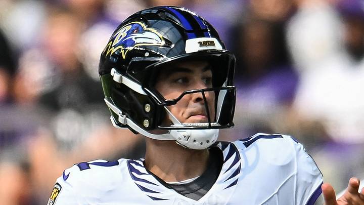 Baltimore Ravens quarterback Joe Fagnano