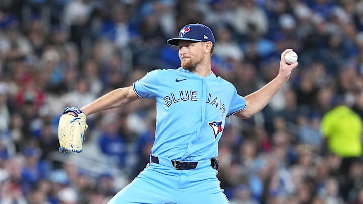 Toronto Blue Jays starting pitcher Eric Lauer