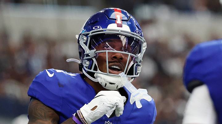 New York Giants wide receiver Malik Nabers  