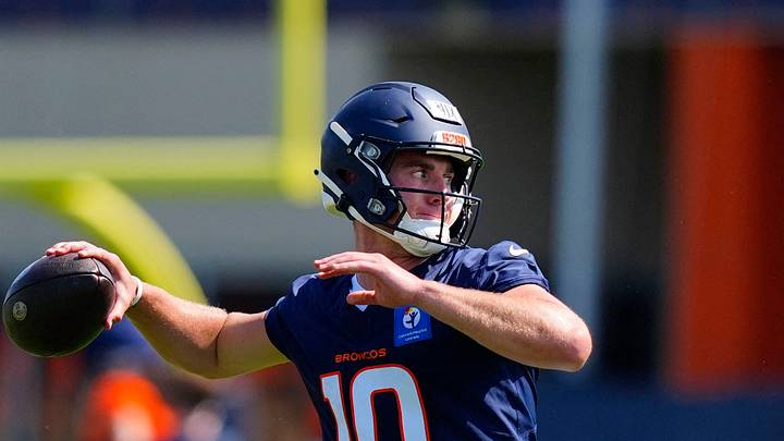 Denver Broncos quarterback Bo Nix Denver Broncos quarterback Bo Nix