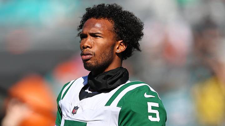 New York Jets wide receiver Garrett Wilson New York Jets wide receiver Garrett Wilson