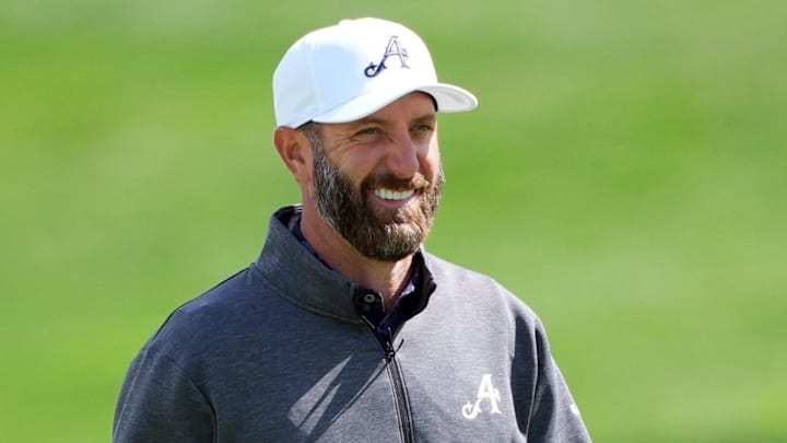 Dustin Johnson got into this PGA Championship via special invitation and made it to the weekend.