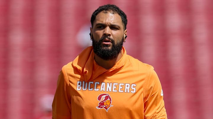 Mike Evans will be wearing a new uniform number next season with the 49ers.