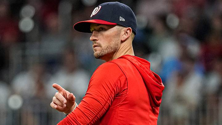 Washington Nationals manager Blake Butera Washington Nationals manager Blake Butera