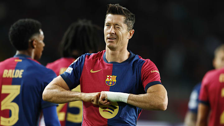 Lewandowski finished off a five goal week with his brace in the Champions League and a hat-trick in La Liga