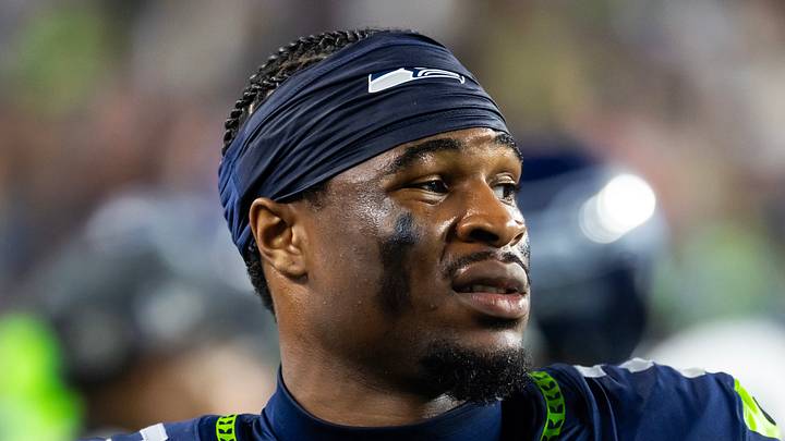 Seattle Seahawks safety Nick Emmanwori during Super Bowl LX