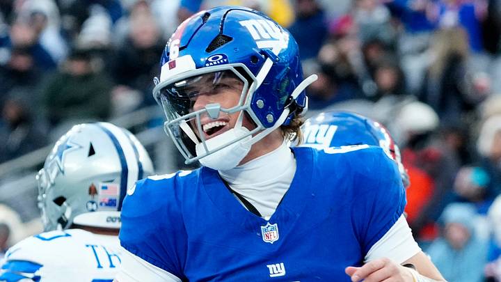 New York Giants quarterback Jaxson Dart