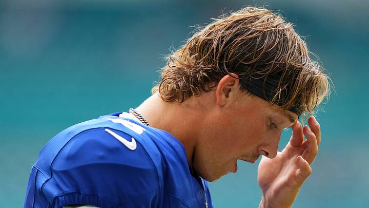 New York Giants - quarterback Jaxson Dart New York Giants - quarterback Jaxson Dart