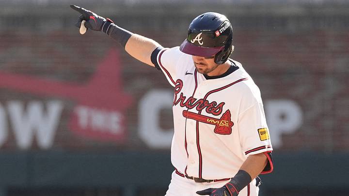 Atlanta Braves third baseman Austin Riley Atlanta Braves third baseman Austin Riley