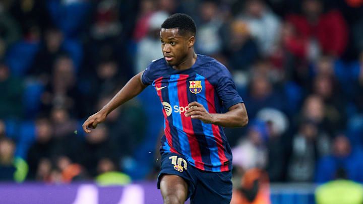 Ansu Fati llegó al FC Barcelona con 10 años para jugar en las inferiores