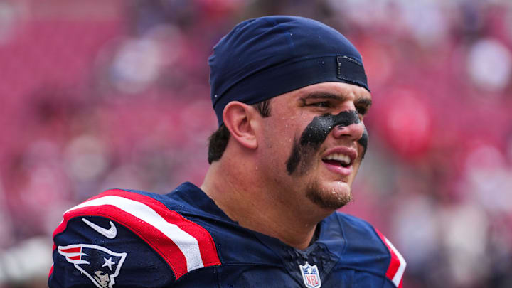 New England Patriots left tackle Will Campbell