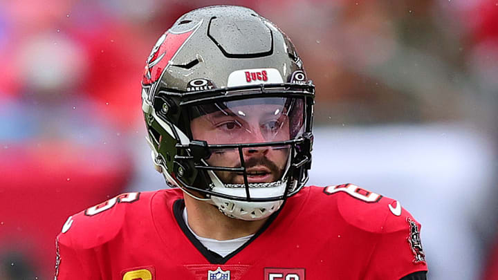 Tampa Bay Buccaneers QB Baker Mayfield has a lot to prove over the last few games of the season this year. Tampa Bay Buccaneers QB Baker Mayfield has a lot to prove over the last few games of the season this year.