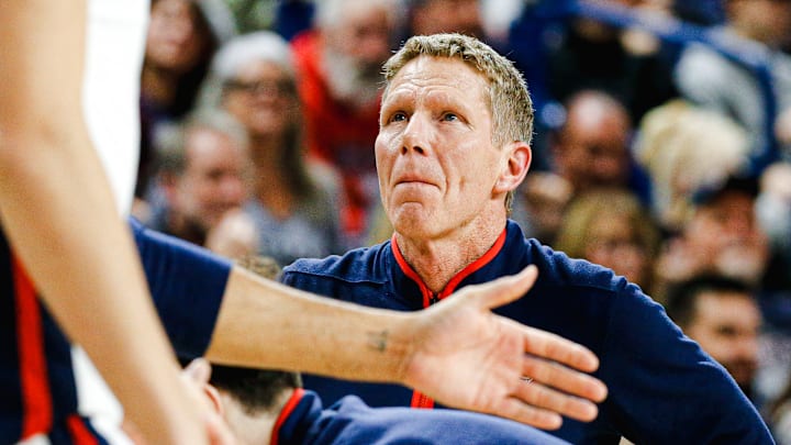 Gonzaga Bulldogs head coach Mark Few.